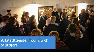 Auf GruselTour durch Stuttgart  Die Altstadtgeister Tour  STUGGITV [upl. by Aneleasor]