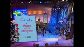 Carola  Fångad av en stormvind Eurovision Song Contest 1991 SWEDEN [upl. by Cynarra828]