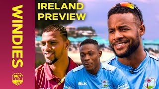 Hope Pooran Cottrell amp Hetmyer Talk India Series  Preview Ireland  Windies Cricket [upl. by Tedie219]