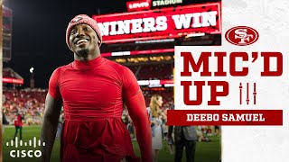 Mic’d Up Deebo Samuel Shines Bright on ‘Sunday Night Football’  49ers [upl. by Silletram]