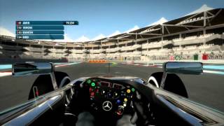 F1 2012 PS3 Demo 3 Mclaren Dry Run at Abu Dhabi [upl. by Lah72]