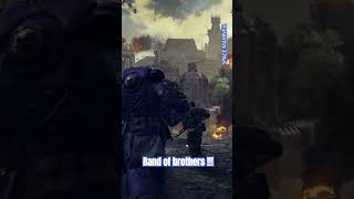 Band of brothers Warhammer40k WarhammerCommunity Shorts gaming pcgaming spacemarine2 warzone [upl. by Kciredorb]