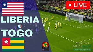 Liberia vs Togo LIVE 🔴 Africa Cup of Nations Qualification ⚽ LIVE Match Now [upl. by Eisenberg]