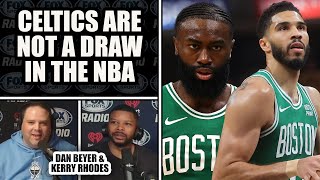 Dan Beyer  Celtics Arent a Draw in the Finals or the NBA Are Heavily Overshadowed by the Lakers [upl. by Nica]