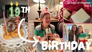 19th Birthday Vlog amp Birthday Haul  12 Days of Christmas Day 6 [upl. by Anenahs512]