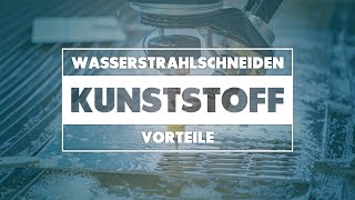 Wasserstrahlschneiden Kunststoffe amp Elastomere  AquaContour [upl. by Debi5]