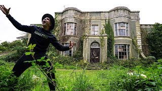 Exploring Haunted Abandoned Millionaires Mansion WARNING [upl. by Neersin160]