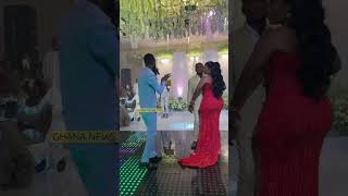 Akwaboah Jnr sings love song for Mr Sammy Gyamfi and his bride’s 1st Dance wedding ghana love [upl. by Atnom]