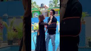 sanayaandsameer sameerabbasi500 trending delhi foryou viralvideo romantic minivlog india [upl. by Aihsenat693]