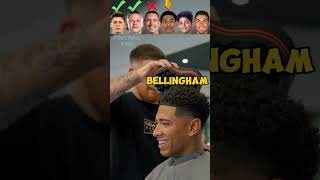 Guler VS Haaland VS Nunez VS Bellingham VS Ronaldo JR VS Ronaldo Haircut Challenge😎 [upl. by Lladnik]