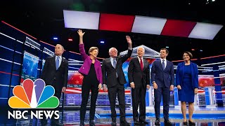 Watch The Full NBC NewsMSNBC Democratic Debate In Las Vegas  NBC News [upl. by Llenrahs553]