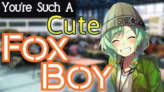 Confident Girl Protects You ASMR F4M shy kitsune listener cute Foxy Girl Audios [upl. by Eizzik]