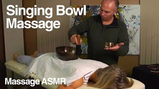 ASMR Tibetan Singing Bowl Massage [upl. by Anileda]