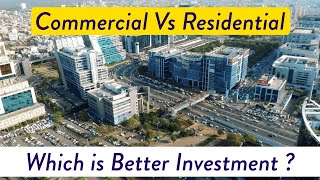 Commercial vs Residential Real Estate Investment  What is Better Investment Choice [upl. by Ultima]