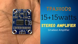 Testing The TPA3110 Mini Stereo Amplifier stereoamplifier bass amplifiernpl [upl. by Scotty]