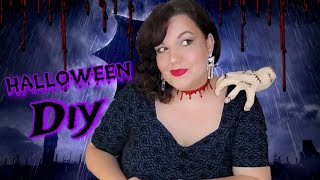 Halloween DIY Hoe maak je Thing Wednesday [upl. by Edea95]