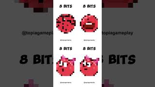 64 bits 32 bits 16 bits 8 bits 4 bits 2 bits 1 bit 12 bit 14 bit  Character Red Ball shorts [upl. by Ihab]