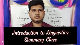 Introduction to Linguistics Summary discussion Branches of Linguistics [upl. by Luas]