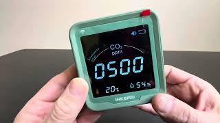 INKBIRD WiFi Indoor Air Quality Monitor CO2 Detector Accurate NDIR Sensor Review [upl. by Ezekiel649]