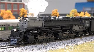 Review Broadway Limited Challenger 4664 Loco wParagon 3 Steaming Whistle BLI [upl. by Weinstein523]