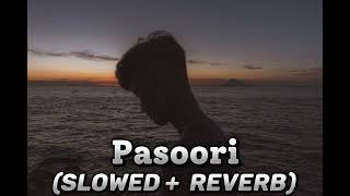 Pasoori Slowed  Reverb  Play On Beat [upl. by Lebasiram291]