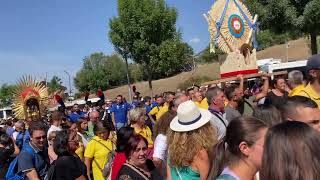 Processione festa della Madonna di Viggiano 1 settembre 2024 [upl. by Orutra932]