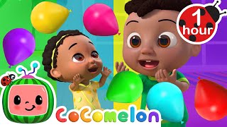 Rainbow Color Balloon Song with Cody  CoComelon Nursery Rhymes amp Kids Songs [upl. by Gnep974]