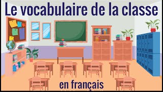 Le vocabulaire de la classe de français fle – vocabulaire 26 [upl. by Attenev]