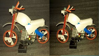 How to make a motorbike  out of PVC pipe sheet  part 1 [upl. by Anyd]