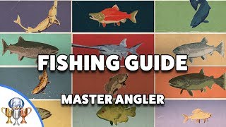 Far Cry 5 Ultimate Fishing Guide  All Fish Rods and Hard Locations  Hope County Master Angler [upl. by Eixela]