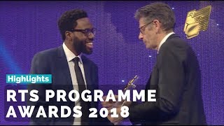 RTS Programme Awards 2018  Extended highlights [upl. by Karp]