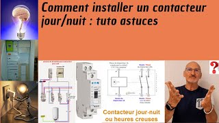 Comment installer un contacteur journuit chauffeeau  tuto astuces [upl. by Eneg]