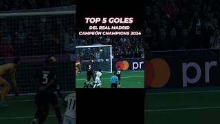 Mejores goles del Real Madrid champions league 2024 [upl. by Ahsinor249]