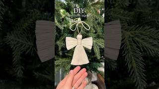 Macrame Angel Tutorial  link 🔝 christmasdecoration diy ornament crafts handmadegifts easy [upl. by Llert]