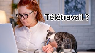 POURQUOI LE TÉLÉTRAVAIL  TELEWORKING [upl. by Nealy]