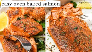 Oven Baked Salmon Recipe [upl. by Nagar]