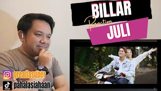 RIZKY BILLAR  JULI ‼️REACTION ‼️ AKKHHLAGU NYA BIKIN HARU BALIK KE MASA PDKT 😭😭 [upl. by Etezzil]