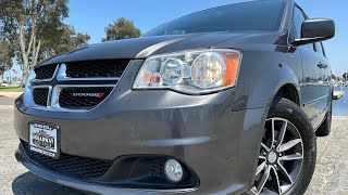 2017 Dodge Grand Caravan SXT Minivan 4door “Leather” “Backup Camera” “CARFAX”  5999 Chula Vista [upl. by Esirrehc67]