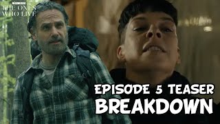 The Walking Dead The Ones Who Live Episode 5 Teaser ‘Jadis’ Death amp Going Back To CRM’ Breakdown [upl. by Gwenneth]