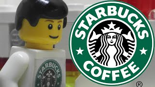 Lego Starbucks English HD [upl. by Desdamona918]