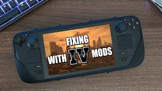 Fixing GTA IV with 4 Mods on Steam Deck [upl. by Irama]