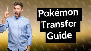 Can you still transfer Pokémon from Gen 5 to 6 [upl. by Aneej]