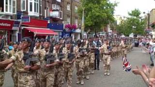 RAF Homecoming Parade Uxbridge [upl. by Monsour]