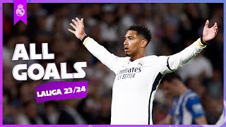 ALL LaLiga 202324 goals  Real Madrid [upl. by Maker]