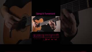 Turnaround Harmony from Djangos Nuages fingerstyleguitar djangoreinhardt [upl. by Lauren]