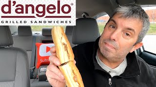 dangelos steak and cheese sandwich food review [upl. by Luigino779]