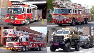 Best of All Time  Fire Trucks Ambulances amp Police Responding Compilation  100K Subs Special [upl. by Lara]