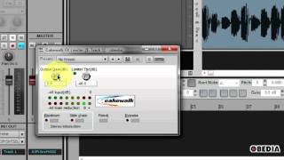 CAKEWALK SONAR How to use a Limiter [upl. by Notffilc]