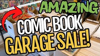 AMAZING COMIC BOOK GARAGE SALE [upl. by Lais]