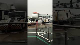 Storm weather at Bristol Airport 🙂 bristol bristolairport shehantravelvlogs [upl. by Rolandson]